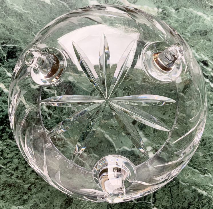 Vintage Large Crystal bowl